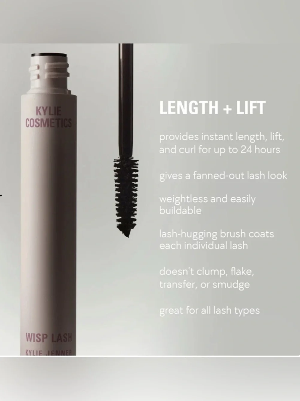 NIB Kylie Cosmetics Wisp Lash Mascara
